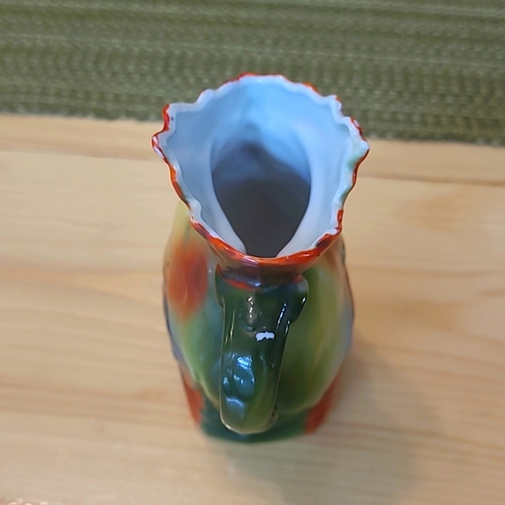 Vintage Schafer & Vater German Porcelain Rooster Creamer - Picture 13 of 14